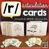 Articulation Cards for R | initial and medial positions