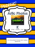 Articulation Cards with Real Photos: K initial, medial, fi