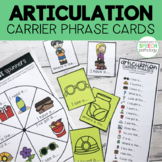 Articulation Carrier Phrase Cards