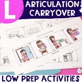 Articulation Carryover Activities for /L/ & /L-blends/-Dis