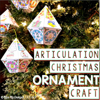 Preview of Articulation Christmas Ornament Craft
