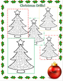 Articulation Christmas Trees Coloring Packet - With Data C
