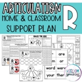 Articulation Classroom and Home Carryover Homework Plan fo