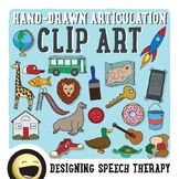 Articulation Clip Art for Speech Therapy