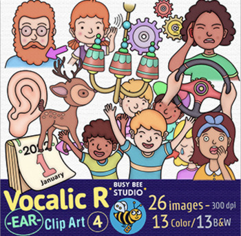 ear clip art for kids
