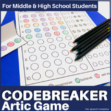 Articulation Codebreaking Strategy Game for Middle and Hig