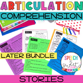 Articulation Comprehension Stories Bundle for Speech Thera