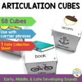 Articulation Cubes for Speech Therapy
