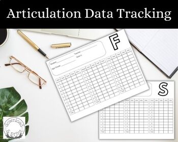 Preview of Articulation Data Collection Sheets - Speech Therapy