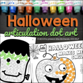 Articulation Dot Art for Halloween | ALL sounds NO Prep