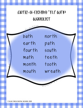 Articulation Fishing - G Sound - Word Final Position