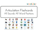 Articulation Flashcards All Sounds Bundle