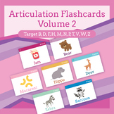 Articulation Flashcards: Volume 2