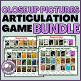 R, S, Z, TH Sounds Articulation Carryover Game "Close-Up P