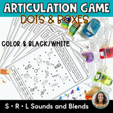 S, R, L Sound Articulation - Dots & Boxes, Articulation Ga