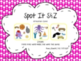 Spot it Articulation Game: S & Z Sounds