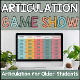 Articulation Game Show for Older Students - /r, s, l, th/ 