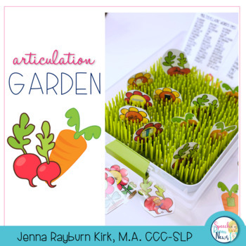 Preview of Articulation Garden: Interactive Sensory Tub Activity