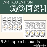 Articulation "Go Fish" Speech Therapy Activity - SLP Game: