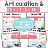 Articulation/Inferencing Activity | SH, TH, R, S, L | Spee