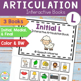 L Articulation Interactive Books for Speech Therapy