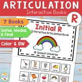 R Articulation Interactive Books for Speech Therapy