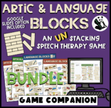 Articulation and Language Blocks BUNDLE for Speech Therapy