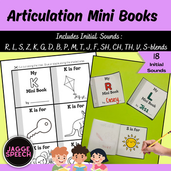 Preview of Articulation Mini Books