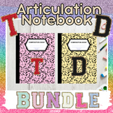 Articulation Notebook Bundle /T & D/ NEW & IMPROVED - 42 p