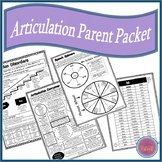 Articulation Parent Activity Packet