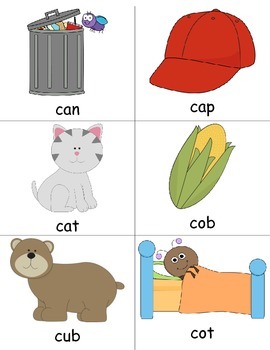 Articulation Picture Cards: Initial/Final /k/ by Mrs W's Speech Spot