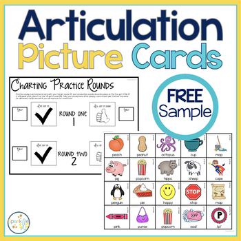 speech therapy articulation cards