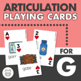 G Articulation Playing Cards: Outline + Color Deck for Spe
