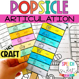 Summer Speech Therapy Activities | Articulation Popsicle C