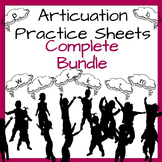 Articulation Practice Sheets | Speech Therapy | Mega Bundle