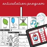 Articulation Program for /L/ (+Boom Cards) for Speech Therapy