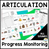 Articulation Progress Monitoring Kit Data Collection for S