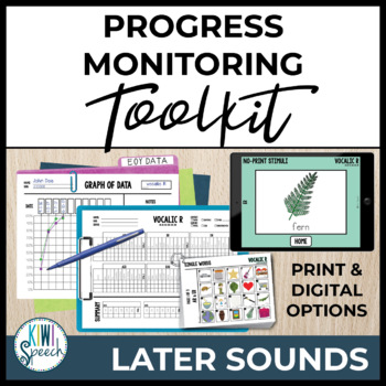 Preview of Articulation Progress Monitoring Toolkit - Later Sounds Speech Data Collection