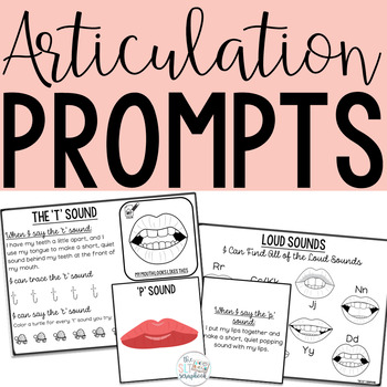 Preview of Articulation Prompts for all Consonant Sounds for Speech and Language Therapy