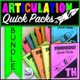 Articulation Quick Packs: BUNDLE