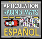 Articulation Racing Mats Español Toy Companion for Speech Therapy