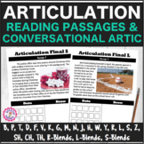 Articulation Reading Passages and Conversation