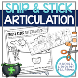 Articulation Sheets St. Patrick's Day Speech Therapy | No 