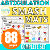 Articulation Smash Mats COMPLETE SET with All Phonemes, 86 Pages
