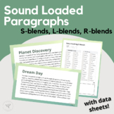 Articulation Sound Loaded Paragraph for S Blends, L Blends