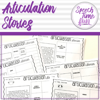 Preview of Articulation Stories