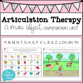 Articulation Therapy For Mini Objects Speech Therapy By Speech Tree Co