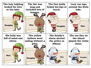 Preview of Articulation Tongue Twisters- featuring Christmas Clipart