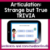 Articulation Sentences and Conversation for R, S, L, TH, SH, CH