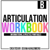 Articulation Workbook /B/